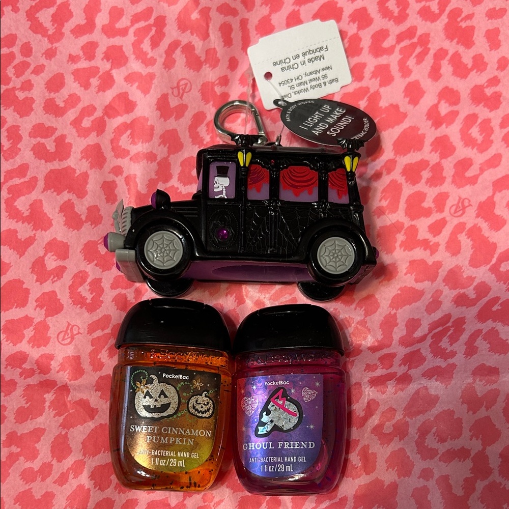 Bath & Body Works Halloween PocketBac Holder with Hand Sanitizers